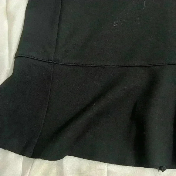 Aritzia Wilfred Sculpt Black Ponte Tube Bodycon Skirt M - Picture 3 of 8